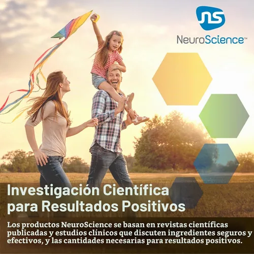 Vista 7 de NeuroScience Serene - Soporte para el sueño y el estado de ánimo con 5-HTP, folato activo + B6 (60 cápsulas) Promueve el equilibrio