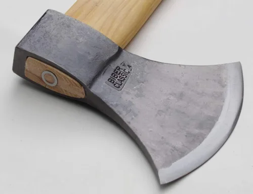 Vista 3 de Biber Muller Castor-Hacha Broad Broad Broad Felling 70.55 oz,6.15 Pound - Línea Classic-S - Mango de nogal americano - Forjado a mano en Austria