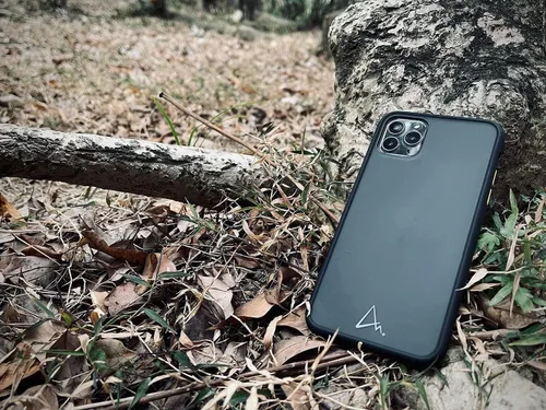 Vista 5 de Armor Funda de teléfono de la serie militar para iPhone 11 Pro Max, color negro misterioso