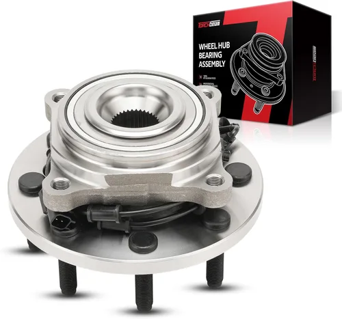 Vista 65 de Torchbeam 515081 4WD Cojinete de rueda delantera y montaje de cubo de repuesto para Ford F-250 Super Duty 2005-2010, Ford F-350 Super Duty 2005-2010