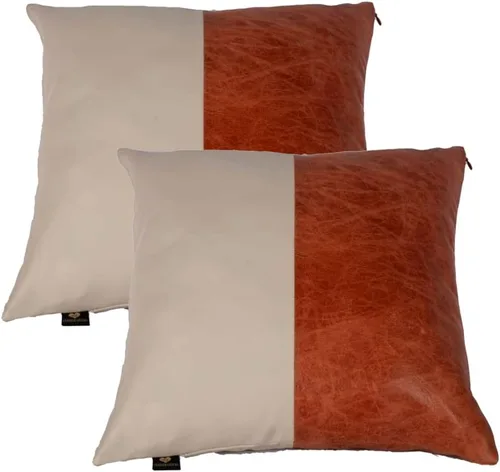 Vista 4 de D DOLLY LAMB Funda de almohada de piel de cordero – Funda de cojín para sofá, fundas decorativas para sala de estar y dormitorio, 14 x 14 pulgadas