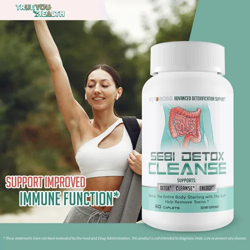 Vista 8 de Sebi Detox Cleanse - Apoyo avanzado de desintoxicación - Desintoxicación de todo el cuerpo comenzando con el intestino - Ayuda a eliminar toxinas