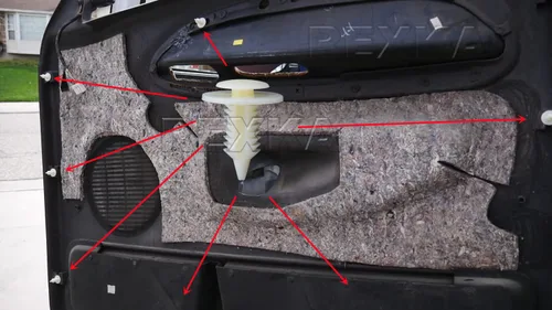 Vista 7 de Rexka Clips de retención para panel de moldura de puerta, 15 Uds. 6503709 para Dodge Ram 1500 2500 3500 Pickup Chrysler