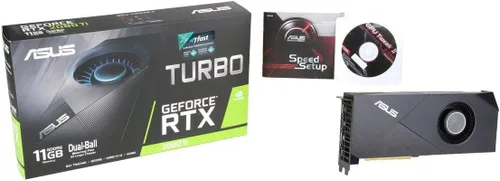 Vista 7 de ASUS GeForce RTX 2080 Ti 11G GDDR6 HDMI DP 1.4 Type-C - Tarjeta gráfica