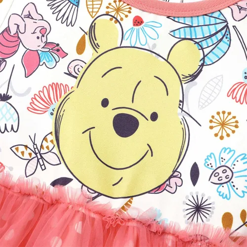 Vista 4 de Disney Vestido de tul de malla de manga larga para niña de 2 a 6 años