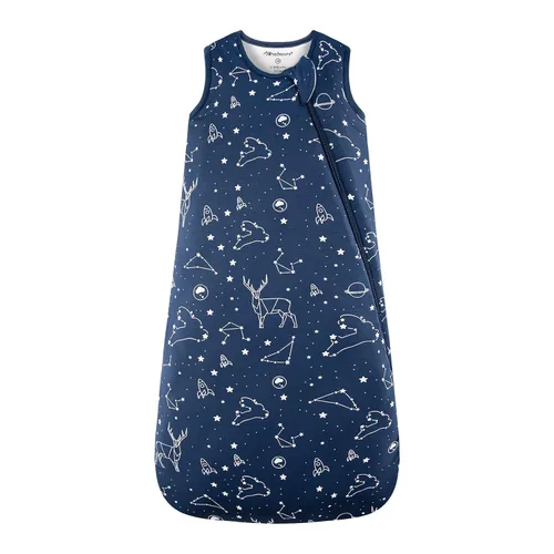 Vista 7 de Mosebears - Saco de dormir unisex de rayón hecho de bambú con cremallera de 2 direcciones, saco de dormir de invierno para bebé de 2.5 tog