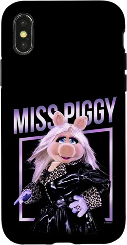 Vista 5 de Funda para iPhone 16 Disney The Muppets Miss Piggy Glam Retrato