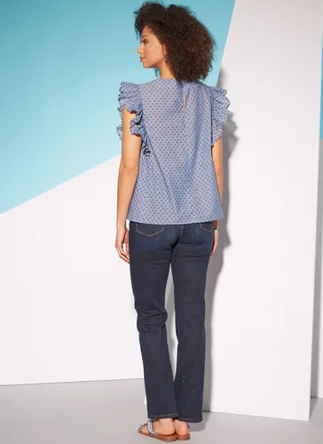 Vista 6 de McCall's Kit de patrones de costura Misses' Tops, código de diseño M8325, tallas LRG-XLG-XXL