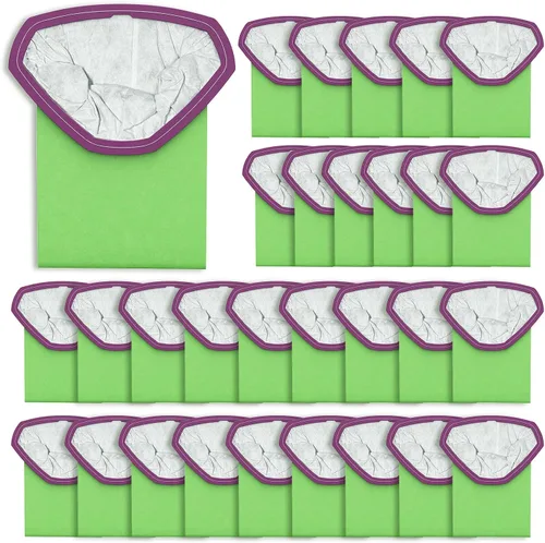 Vista 8 de Paquete de 30 bolsas de vacío 107314 de 6 cuartos de galón para aspiradora ProTeam de 6 cuartos de galón