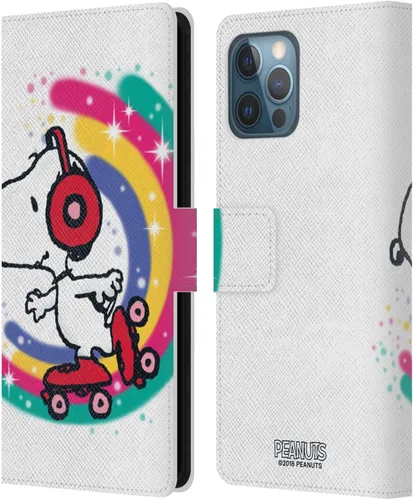 Vista 74 de Head Case Designs Funda de piel con licencia oficial de Peanuts Beach Surf Snoopy Boardwalk Airbrush compatible con Apple iPhone 11