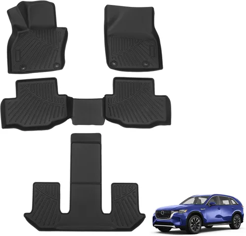 Vista 48 de Powerty Alfombrillas para Jeep Grand Cherokee L 2021-2025 (solo reposabrazos central de 6 plazas sin segunda fila), accesorios de revestimiento