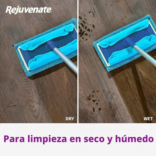 Vista 7 de Rejuvenate Almohadillas de microfibra para barredora, se adapta a