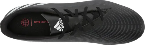 Vista 5 de adidas Unisex Edge.4 Flexible Ground Soccer Shoe, Core Negro-blanco-rojo vivo