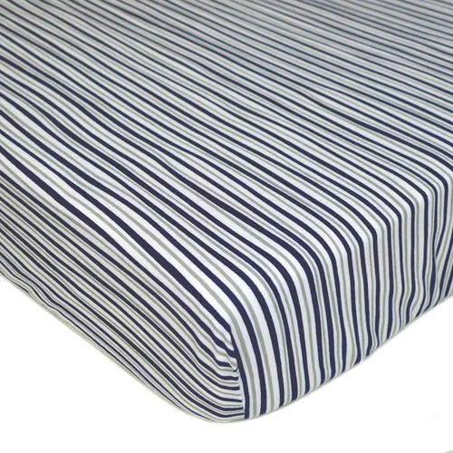 Vista 12 de American Baby Company - Paquete de cuna para bebé: cubre colchón protector, sábana a la medida y manta térmica., paquete de de 1, Ballenas turquesa
