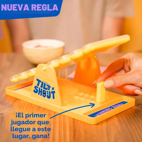 Vista 6 de Big Potato Tilt ’n’ Shout – Juego de mesa familiar de ritmo rápido para adultos y niños Juego de fiesta de preguntas con categorías y contenido