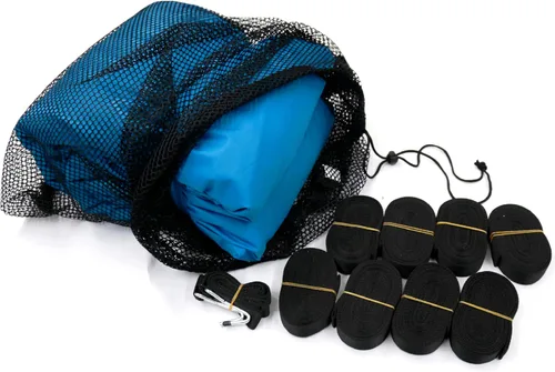 Vista 6 de EliteShield Cubierta impermeable para lancha pontón, poliéster 600D resistente grado marino, cubierta de pontón remolcable cubierta de lancha, se