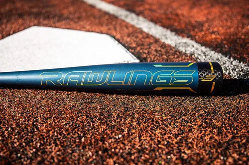 Vista 9 de Rawlings Bate de béisbol VELO BBCOR -3 gota 1 pieza aleación, tapa de extremo compuesto