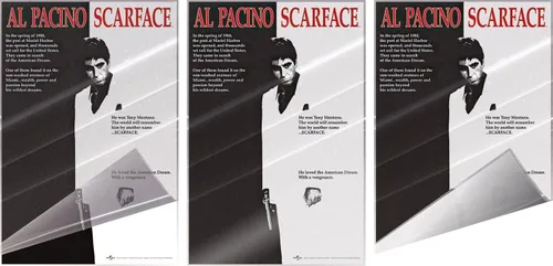 Vista 3 de POSTER STOP ONLINE Scarface - Póster de película (estilo regular) (tamaño: 24 x 36 pulgadas) (póster laminado)