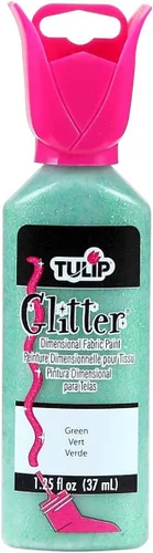 Vista 32 de Tulip Pintura dimensional para tela de 1-1/4 onzas, purpurina y diamante