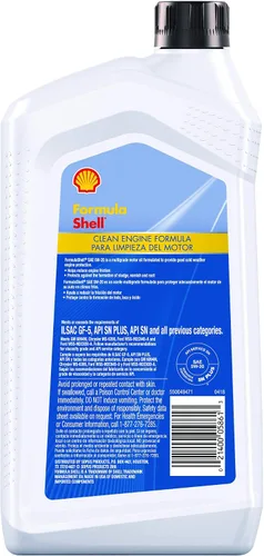Vista 2 de Formula Shell Aceite de motor 5W-20 (SN/GF-5), 1 cuarto de galón (paquete de 6)