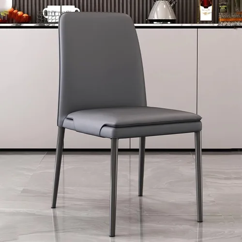 Vista 16 de Sillas de cocina de comedor, sillas de comedor con patas de metal, sala de estar, comedores apilables, silla de cocina, silla de comedor al aire