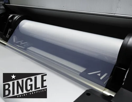 Vista 4 de Rollos de 24" pulgadas x 100' pies - 5 milésimas de pulgada de pulgada de pulgada de grosor - Película de inyección de tinta impermeable