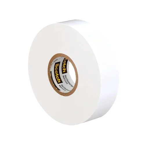 Vista 3 de 3M 10828 Scotch 35 - Cinta de codificación de color eléctrica de vinilo, 3/4 pulgadas x 66 pies, color blanco