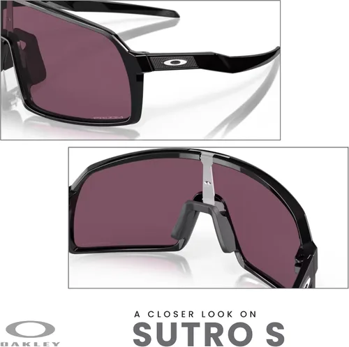 Vista 27 de Oakley Sutro OO9406 / OO9462 - Lentes de sol para hombre, kit de correa de accesorios, bolsa de microfibra