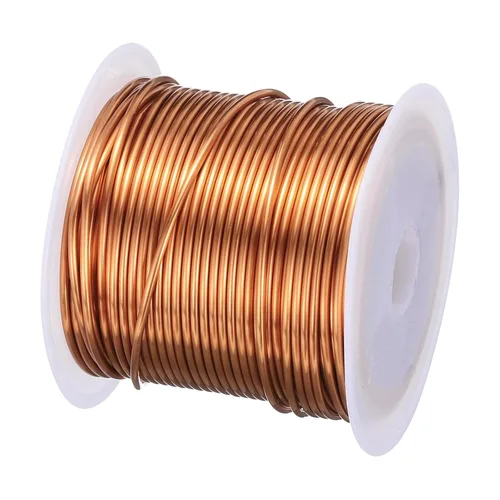 Vista 92 de MECCANIXITY - Alambre magnético de calibre 46 AWG - 0.04mm Hilo de cobre esmaltado - Bobina de alambre magnético de 14669 pies (4471m) - 50g Grado F