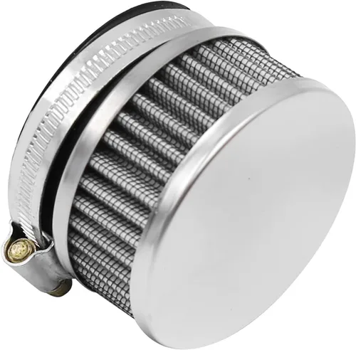 Vista 7 de Filtro de admisión de aire de acero inoxidable de 48 mm a 52 mm con abrazadera, se ajusta para motocicleta, scooter (1)