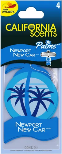 Vista 10 de California Scents Ambientador para coche Palms Ice Paper (6 x 4 unidades)