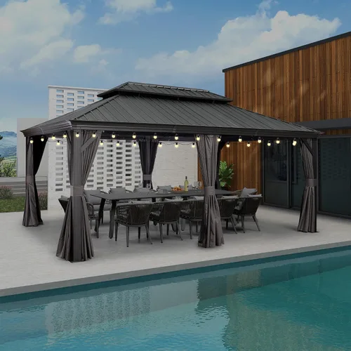 Vista 12 de Purple leaf - Gazebo para exteriores.