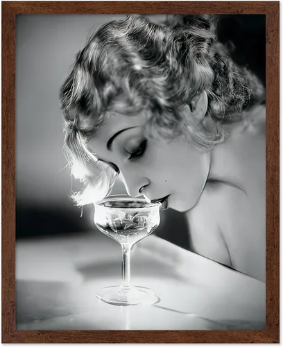 Vista 17 de Poster Master Póster Vintage Fotografiado - Impresión Deportiva Retro - Regalo para Artista, Amigo - Niñas Fumando, Cancha de Tenis, Pausa