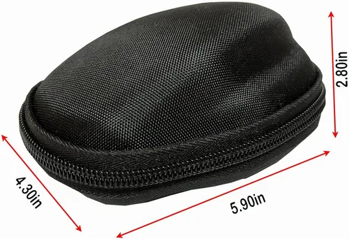 Vista 6 de CANTOO Funda rígida de viaje para mouse Logitech MX Master 3 / 3S / 2S / Advanced, mouse inalámbrico, bolsa de almacenamiento protectora