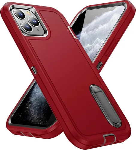 Vista 18 de IDweel Funda para 11 con soporte integrado para hombres, protección resistente, a prueba de golpes, antiarañazos, ajuste delgado, funda protectora