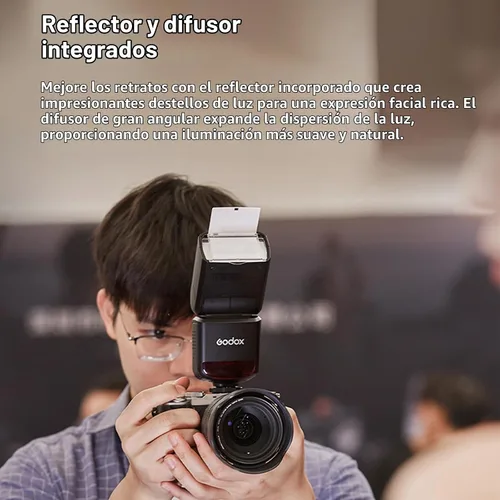 Vista 9 de Godox TT520III Flash universal de zapata caliente para Canon Nikon Sony