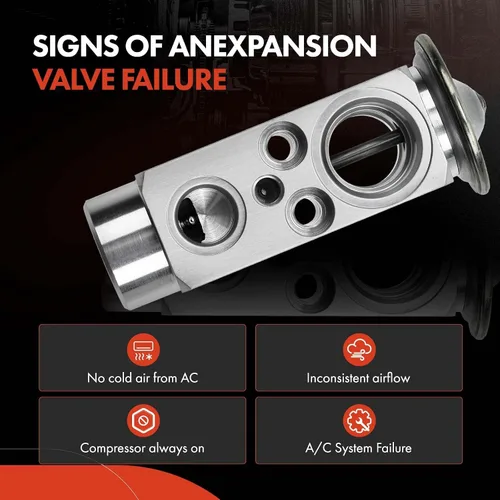 Vista 5 de A-Premium Válvula de expansión de CA compatible con Mercedes-Benz C32 AMG/C320/SLK32 AMG/SLK55