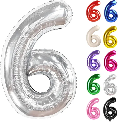 Vista 54 de Globo negro del número 0 de 40 pulgadas – globo número 0, decoraciones