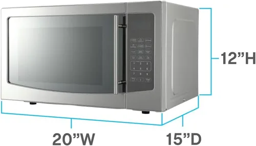 Vista 2 de Avanti Microondas de encimera de 1.1 pies cúbicos, 1000 W (MT116V4M)