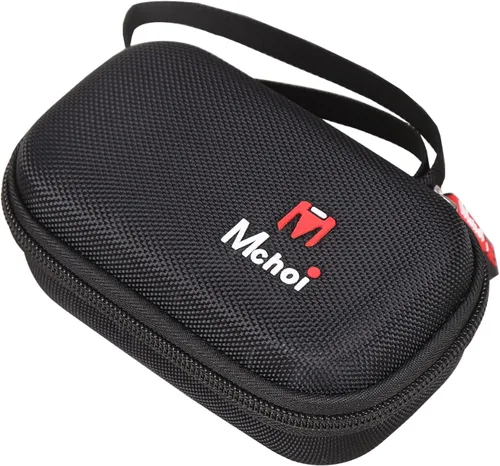 Vista 5 de Carson MicroFlip - Funda rígida para microscopio de bolsillo con luz LED y UV, a prueba de golpes, impermeable, ligera, a prueba de polvo, negro