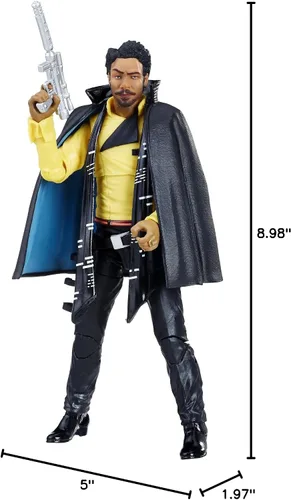Vista 2 de Star Wars The Black Series Lando Calrissian - Figura de 6 pulgadas