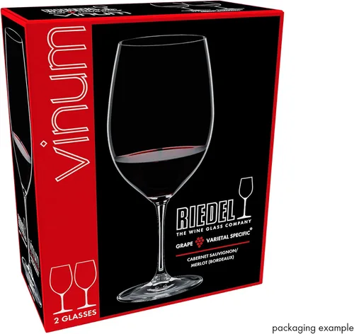 Vista 5 de Riedel Vinum Cabernet/Merlot Wine Class, Set de 2