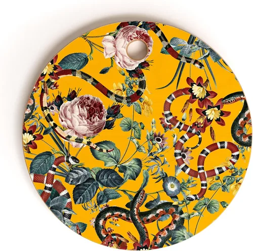 Vista 11 de Society6 Tabla de Cortar de Bambú - Decoración de Cocina de Burcu Korkmazyurek - Tablas de Cortar Únicas para Cocina, 29.2 cm x 29.2 cm x 1.3 cm