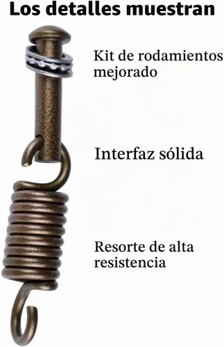 Vista 2 de Kit de hamaca para colgar – Silla de hamaca con forma de huevo, pasador de resorte, 500 libras para colgar cestas, sillas hamaca y columpios