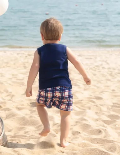 Vista 4 de Danna Belle Conjunto de ropa de verano de algodón para bebés y niños
