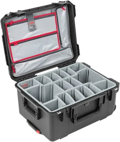 Vista 6 de SKB Cases 3i-2015-10PT iSeries - Funda para cámara profesional, color negro y gris