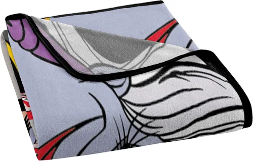 Vista 4 de Northwest Disney Villains Micro Raschel - Manta de 46 x 60 pulgadas, Retratos del mal