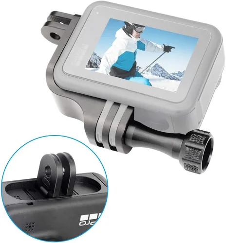 Vista 3 de Adaptador de codo vertical de aluminio de 90 grados para GoPro Hero 8
