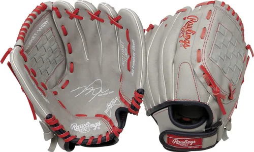 Vista 26 de Rawlings Guante de béisbol y sóftbol Sure Catch Modelos de T-Ball, para jóvenes y adultos recreativos Múltiples tallas y estilos