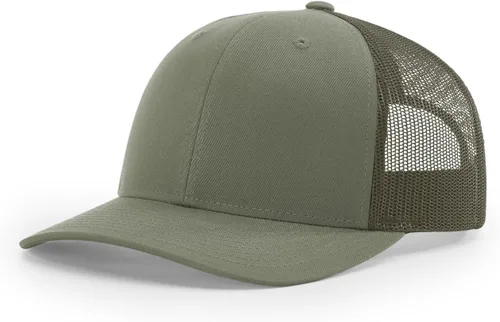 Vista 132 de Richardson 112 Gorra de Camionero - Gorra Snapback Ajustable Premium - Gorras Richardson en Blanco de Seis Paneles Estructurados Árbol real Max 7